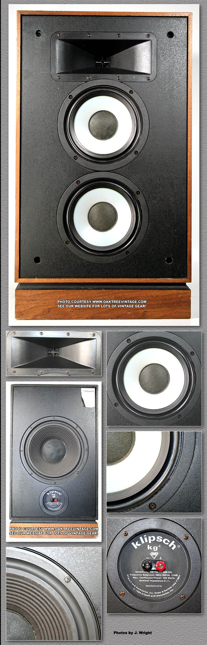klipsch speaker parts